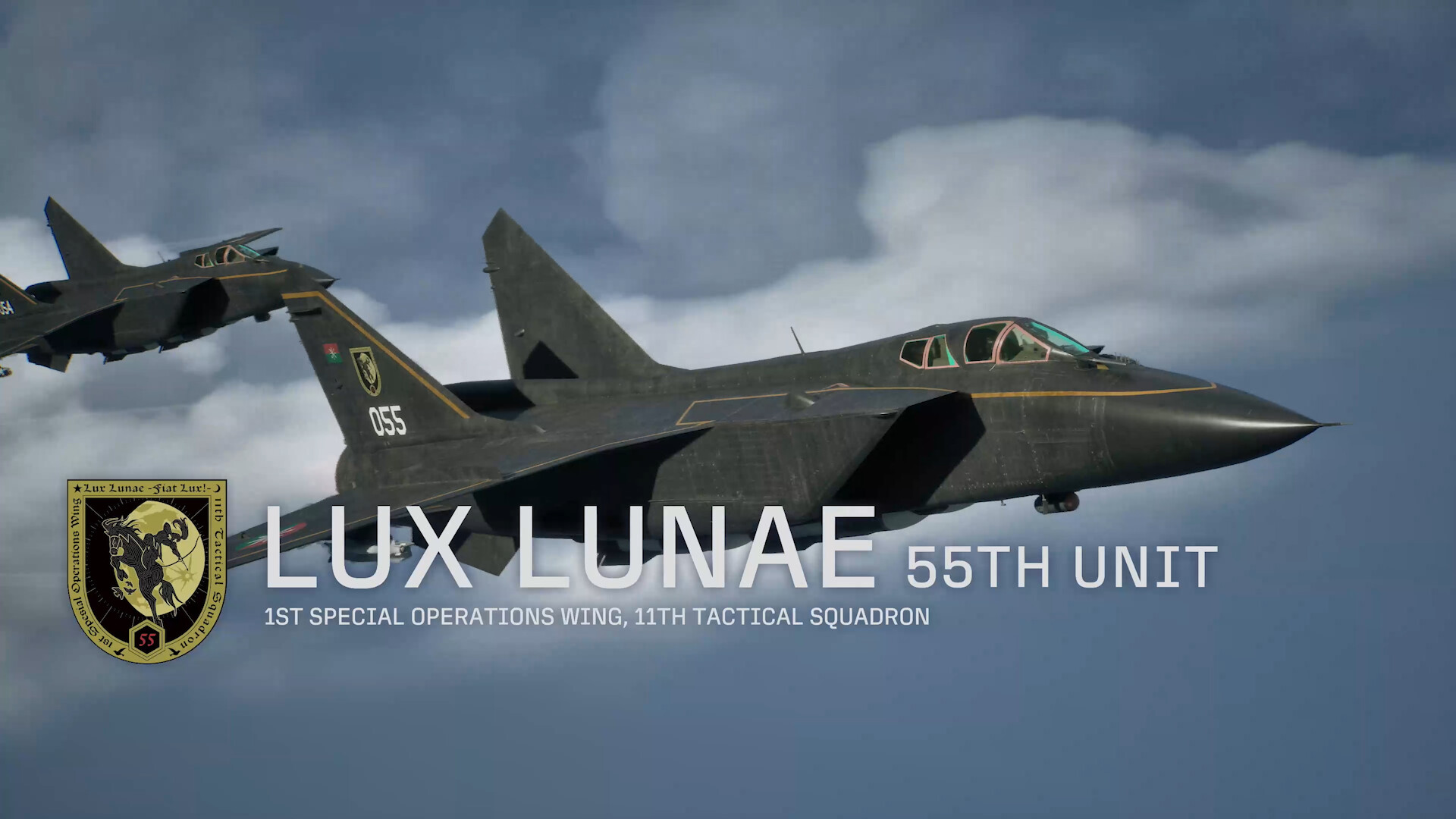 La carte d'introduction de Lux Lunae : 55th Unit, 1st Special Operations Wing